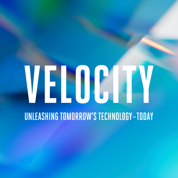Kigen at MWC'23 - theme velocity unleash tomorrows technology - today