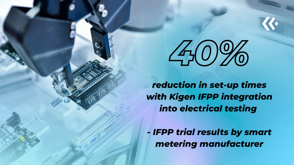 40% reduction in set up times with Kigen in factory profile provisioning according to smart meter OEM
