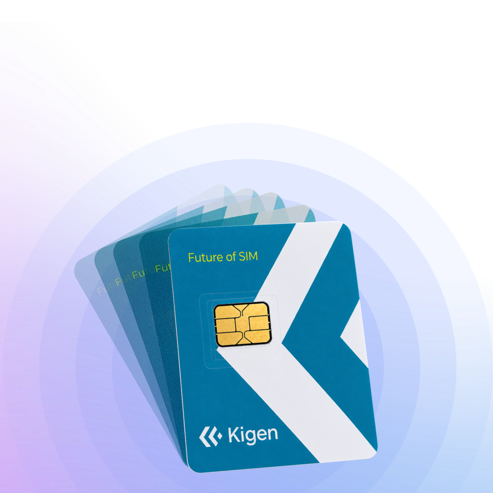 Kigen eIM trial eSIMs