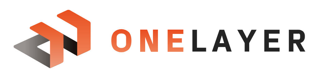 one layer logo