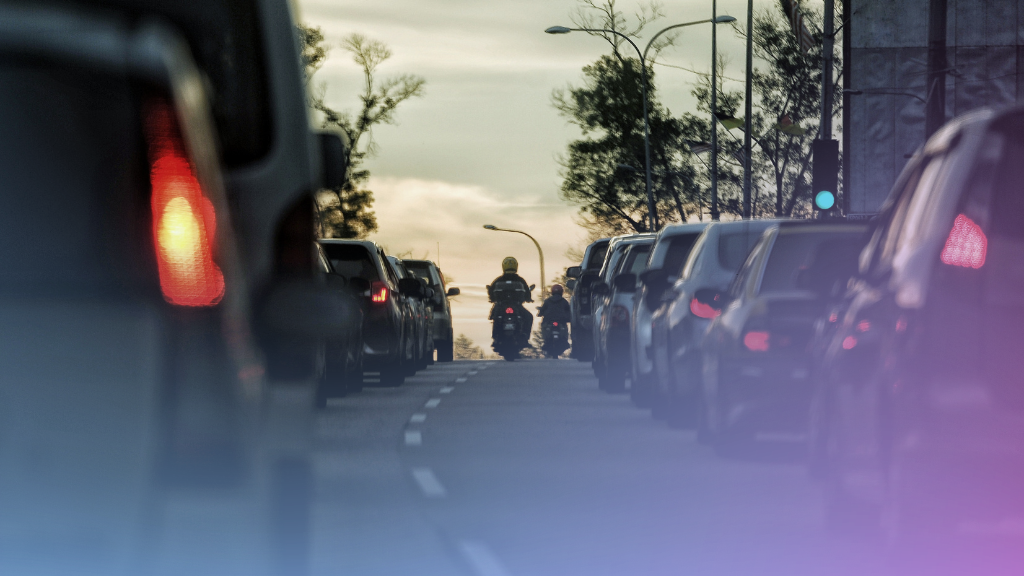 cars and motorbikes