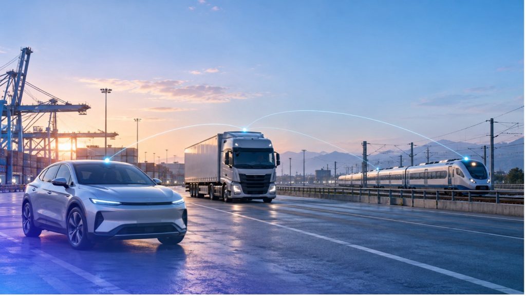 transportation with connectivity waves